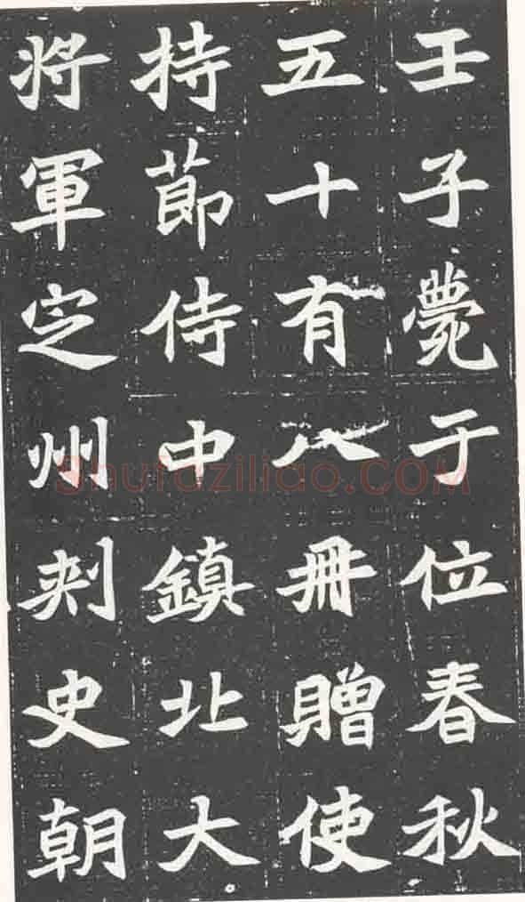 北魏元苌墓志前秦北朝碑刻碑拓,摘自前秦北朝元苌墓志(全本)