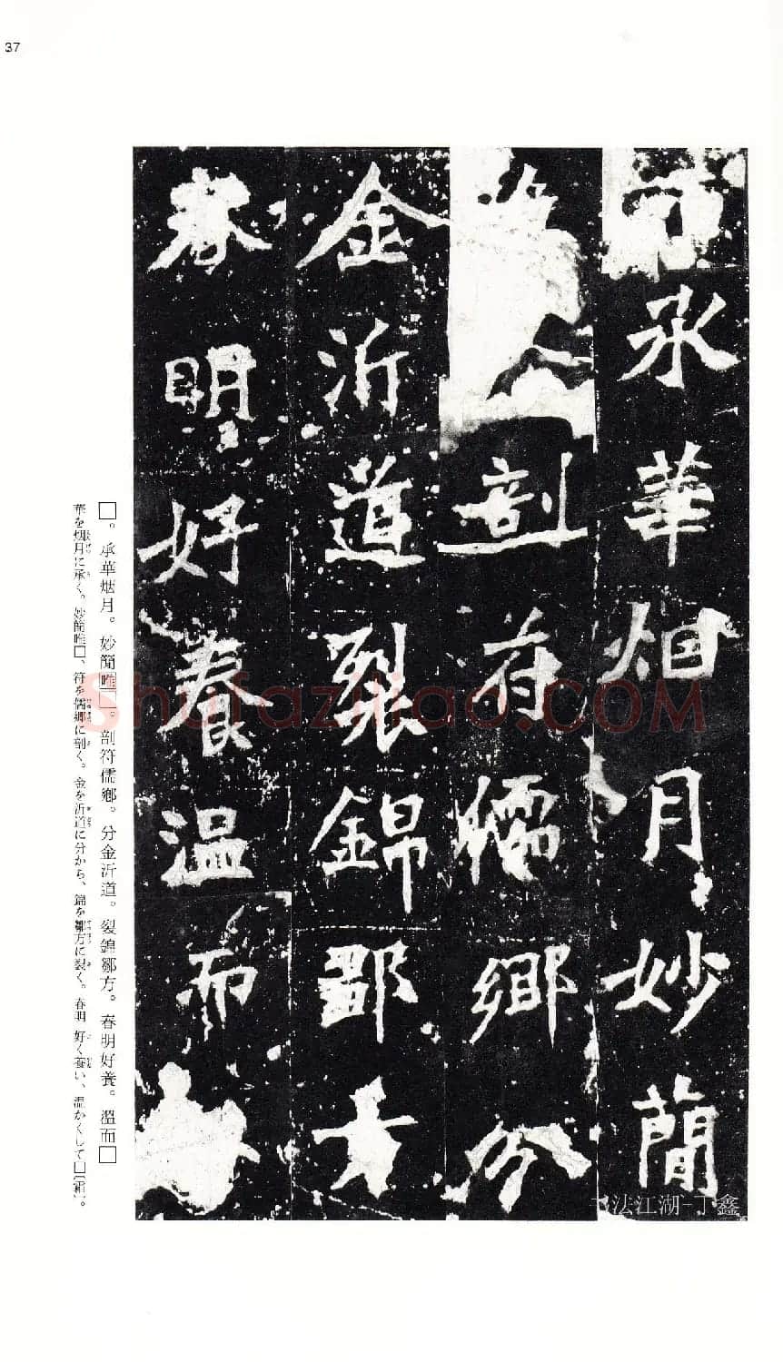 北魏《张猛龙碑》附释文 | 书法碑帖