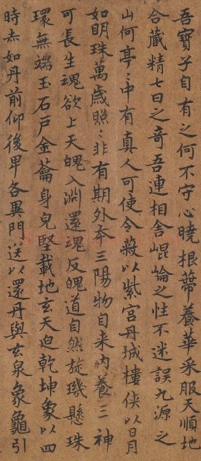 唐人楷书《黄庭经》附董其昌题跋 | 书法长卷