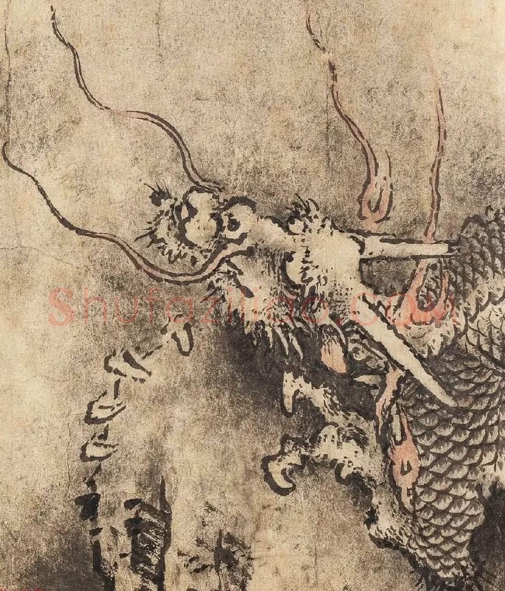 南宋画家陈容绘《九龙图》 美国馆藏 | 传世书法作品欣赏