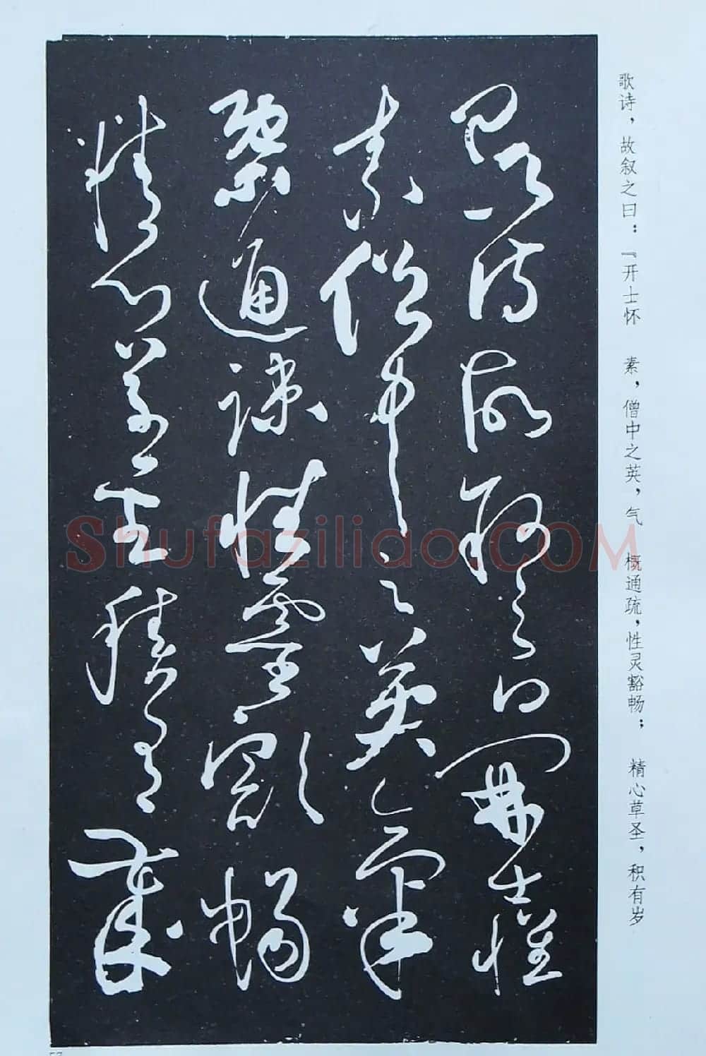 《怀素草书自叙帖》蜀中石氏藏本 | 毛笔草书字帖