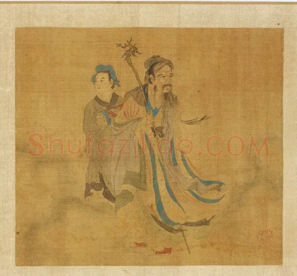 赵孟頫丹青欣赏《赵松雪九歌图》美国弗利尔美术馆藏 | 传世书法作品鉴赏
