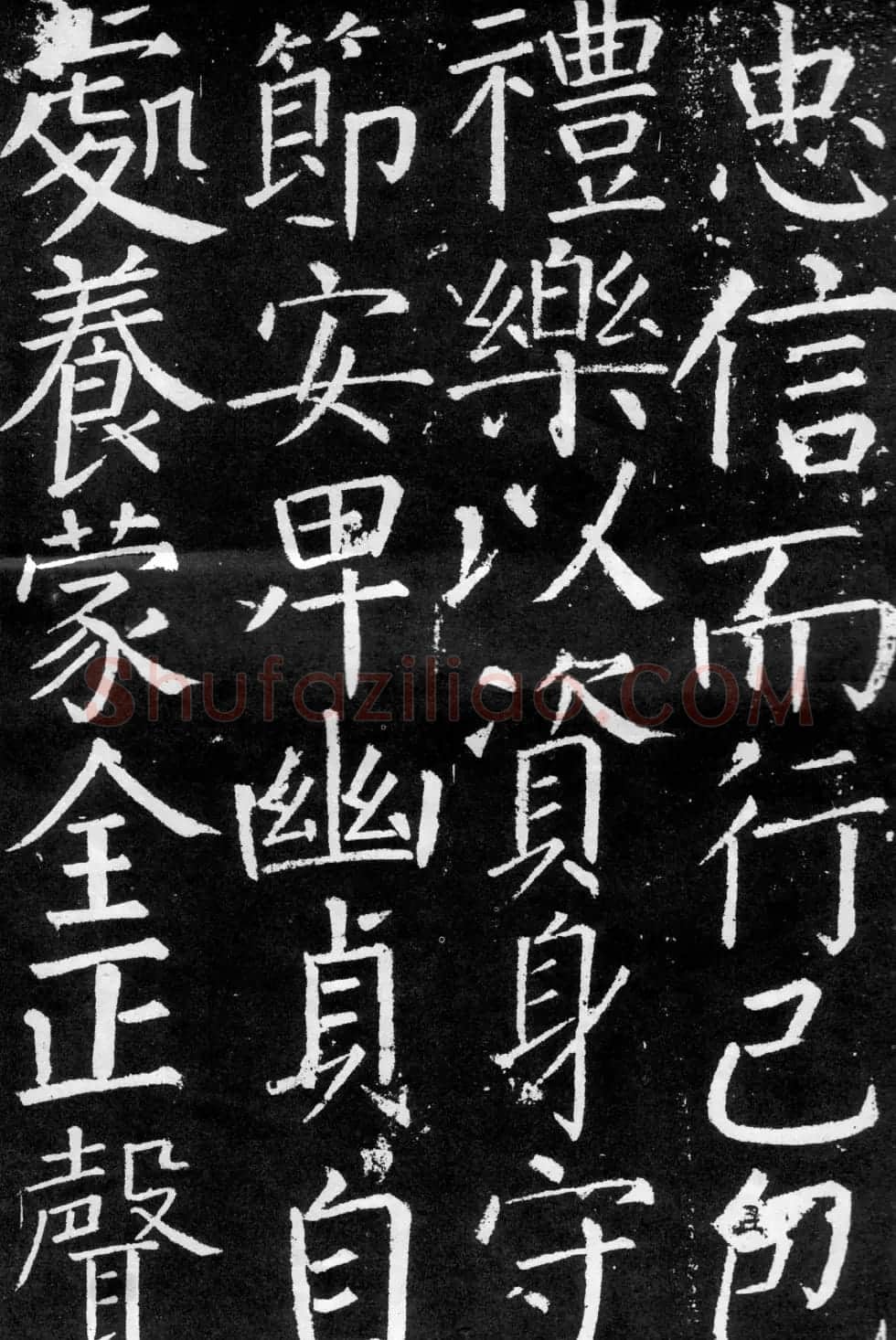 颜真卿楷书《臧怀恪碑》拓本 | 名家书法作品精选