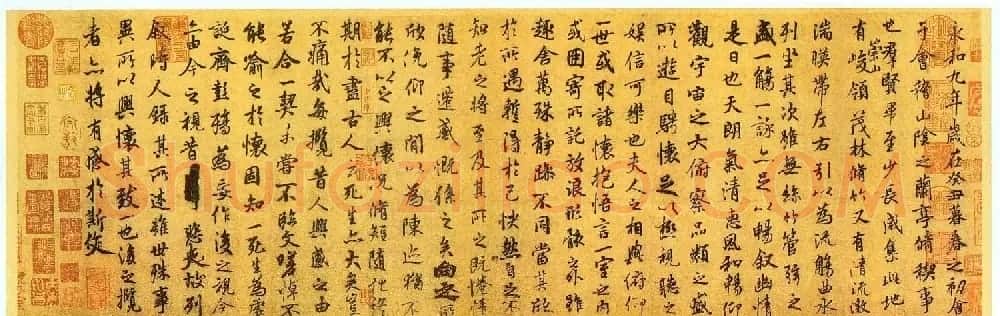 中国书法十大行书欣赏 | 书法作品精选
