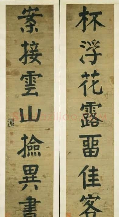 “滇中第一完人”钱沣书法对联专辑 | 名家书法作品精选