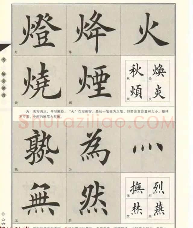 田英章书法专业教程《楷书要论－结构》 | 软笔楷书字帖