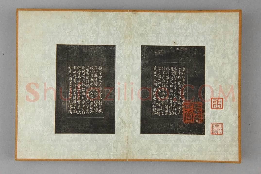 清拓翁方纲缩临兰亭 | 故宫铭刻类藏品