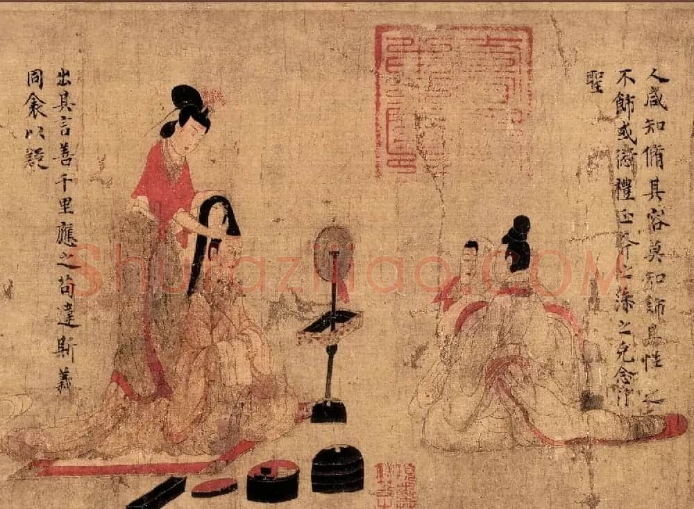 东晋顾恺之《女史箴图》唐人摹本英国馆藏 | 传世书法作品欣赏