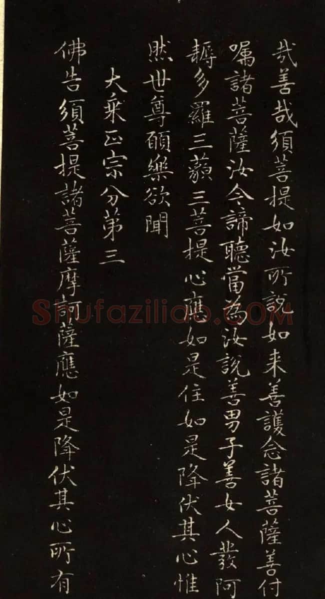 赵文敏法书《赵孟頫金刚经》 | 书法名家作品鉴赏