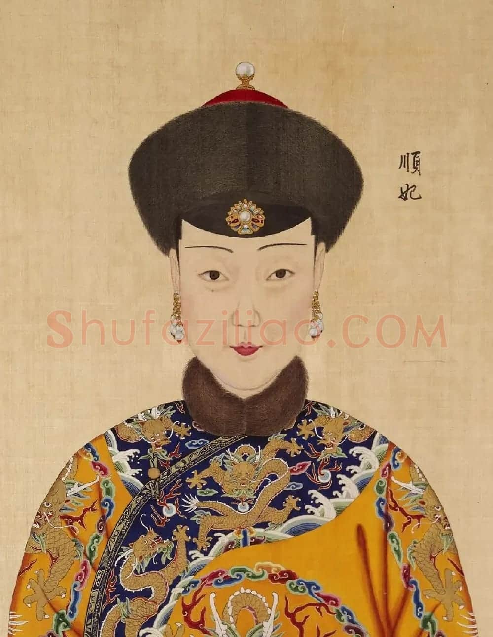 传世名画:郎世宁《乾隆帝后妃嫔图卷》 | 传世书法作品赏析