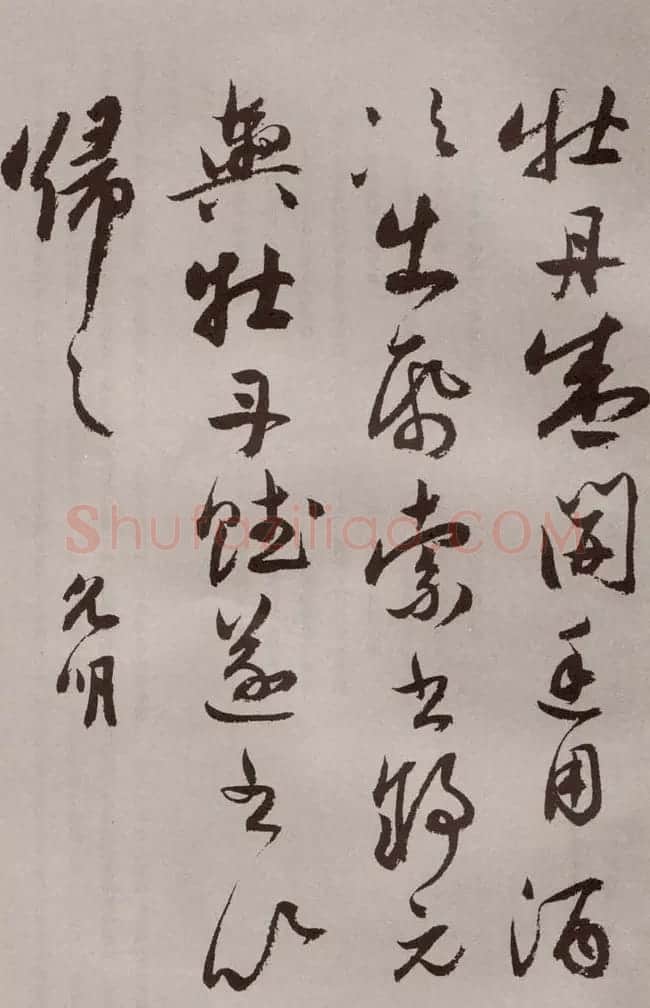 祝允明行草书法《牡丹赋》 | 名家书法作品赏析
