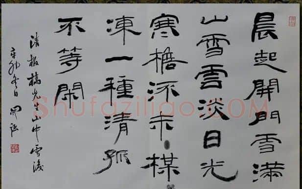 南京刘开强书法册页《梅詠》 | 书法作品精选