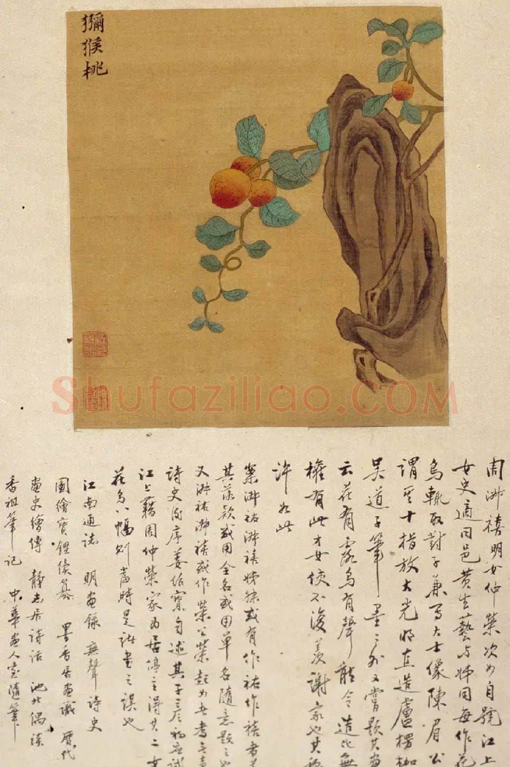 周淑禧、周淑祜两姐妹小楷《本草图》四条屏 | 传世书法作品精选