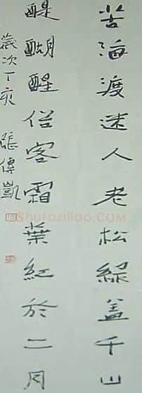 张传凯书法作品欣赏 | 书法作品赏析