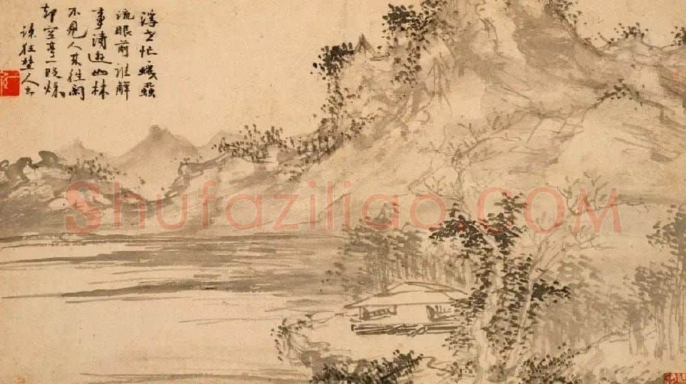 明代郭诩书画欣赏《杂画册》 | 传世书法作品鉴赏