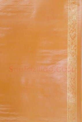 橘黄色描金云龙边粉蜡笺 | 故宫文房用品藏品