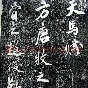 米芾行书珍品《天马赋》大图