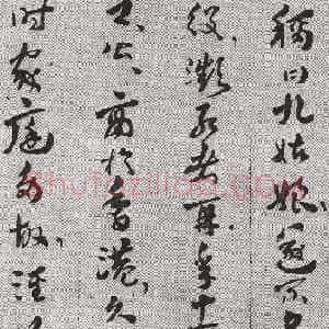 近现代 王世镗章草《于母房太夫人行述2》