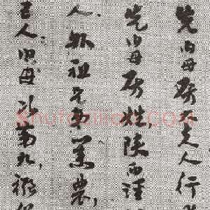 近现代 王世镗章草《于母房太夫人行述1》