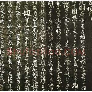 宋代 任询行书《古柏行》