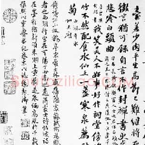 苏轼书法作品欣赏