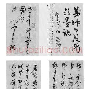 明代 茅坤草书《草书百花图歌册》