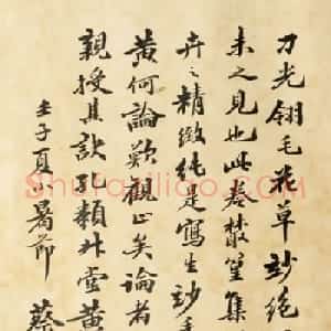 蔡乃煌书法作品选刊