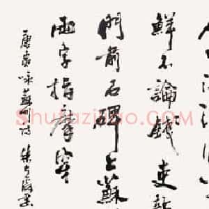 朱大霖书法作品欣赏
