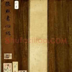 清朝刑部尚书张照行书欣赏《心经册》