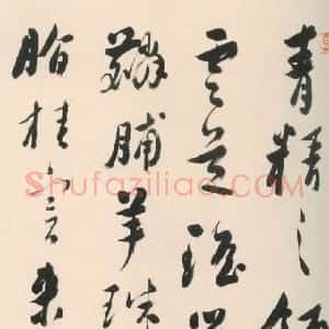 清代 曹秀先行书《行书轴》