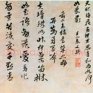 清代 朱耷(八大山人)行书《行书题跋2》