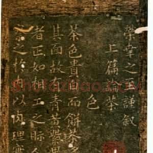 宋代 蔡襄行书《茶录》