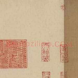 唐代 张旭 草书《古诗四帖之十二》毛笔书法草书作品图片欣赏