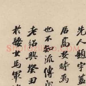 唐代 怀素 草书《自叙贴下之八》毛笔书法草书作品图片欣赏