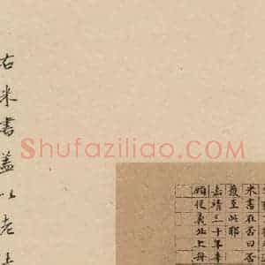 宋代 米芾 行书《米芾蜀素贴 下之八》毛笔书法行书作品图片欣赏