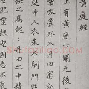 明代 董其昌 行书《杂书 之八》毛笔书法行书作品图片欣赏