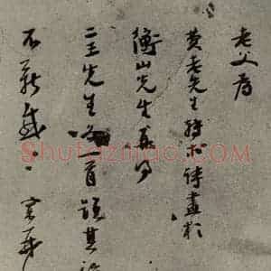明代 张环 草书《名人翰墨 (二)之十三》毛笔书法草书作品图片欣赏