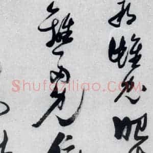 明代 张瑞图 草书《张瑞图书木兰诗(22)》毛笔书法草书作品图片欣赏