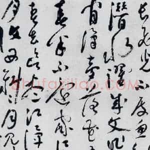 明代 祝允明 草书《祝允明书张若虚春江花月夜(6)》毛笔书法草书作品图片欣赏
