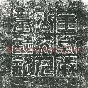 隋代 楷书墓志拓片《隋王君妻成公氏志》高清图片欣赏