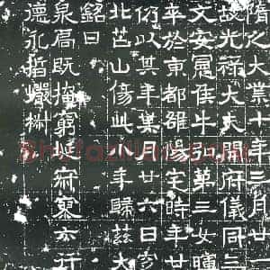 隋代 楷书墓志拓片《隋牛晖志》高清图片欣赏