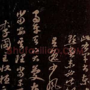 宋代 苏轼《临右军讲堂帖之二》毛笔书法作品图片欣赏