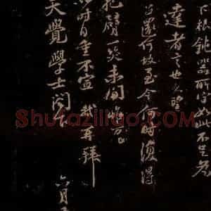 宋代 苏轼《给天觉信二之二》毛笔书法作品图片欣赏