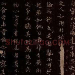 宋代 苏轼《问养生之二》毛笔书法作品图片欣赏