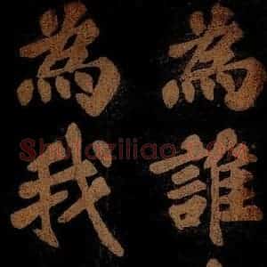 北宋 苏轼 楷书《九月十五日观月听琴示坐客诗 之三》毛笔书法楷书作品图片欣赏