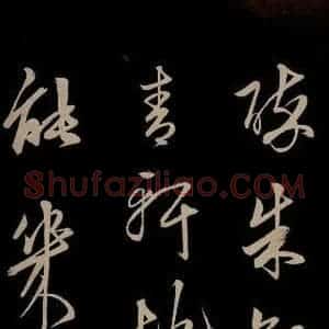 明代 俞和 草书《前有樽酒行 之三》毛笔书法草书作品图片欣赏