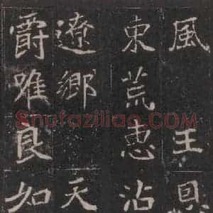 北魏 楷书《崔敬邑墓志 (19)》毛笔书法楷书作品图片欣赏
