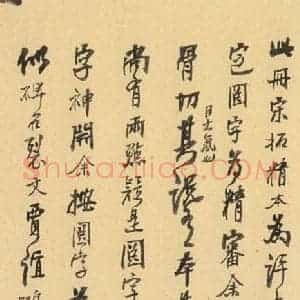 北魏 楷书《张猛龙碑 之五十九》毛笔书法楷书作品图片欣赏