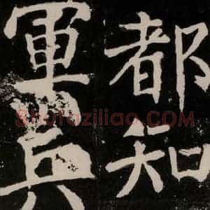 唐代 颜真卿 正书《八关斋功德记 之八十七》毛笔书法正书作品图片欣赏