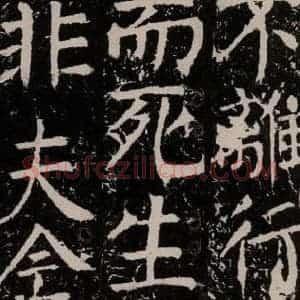 唐代 颜真卿 楷书《宋璟碑 之一百五十二》毛笔书法楷书作品图片欣赏